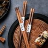 5 Pairs 24cm Long Chopsticks Japanese Food Sushi Sticks Wooden Chinese Chopstick Set Reusable Kitchen Wood Chop Sticks Tableware
