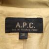 A.P.C. Trench Coat 38 Beige Women Used