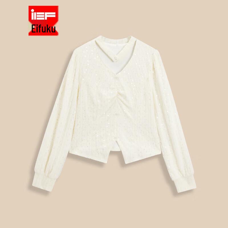 IEF 2025 Autumn/Winter French Sequin Top L