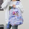 3 szt./zestaw Plecak z nadrukiem Anime Kpop z torebką i piórnikiem dla nastolatka, studenta, dziewczyny, chłopca, wodoodporna torba podróżna Mochila