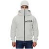 Men's Double Hood Loose Outdoor Trendy Hood Cardigan Zipper Hoodie