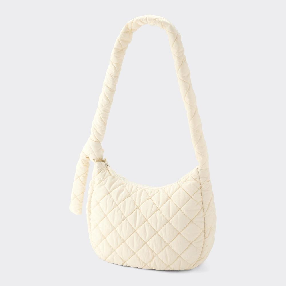 

Стеганая сумка Gu By Uniqlo с двумя карманами+e 01 OFF WHITE/ONE SIZE