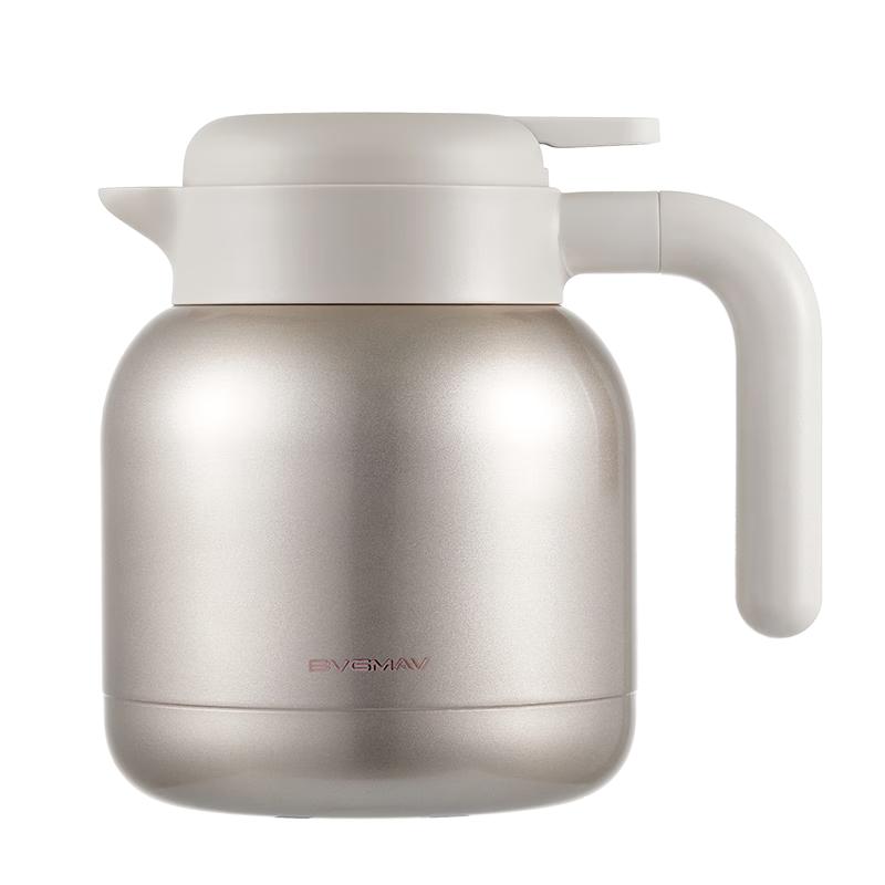 BVGMAV 1L Smart Insulated Tea Pot with Temperature Display