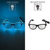 Festival Glowing Glasses With Lights Birthday Luminous LED Party Glasses Bar Club Props Fluorescent Neon Glasses Supplies