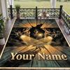 Custom Text Die Drei Fragezeichen Pattern Floor Rug Soft Indoor Carpet Mat Living Room Bedroom