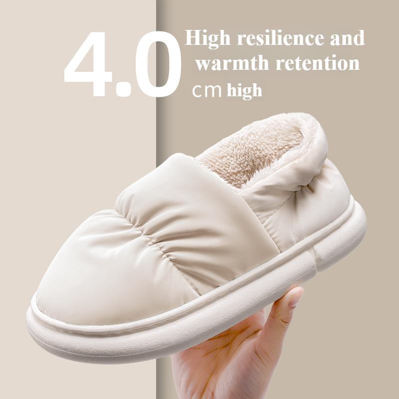 Cotton slippers for women,  for indoor living, home furnishings, postpartum warmth, woolen cotton shoes for women, winter style