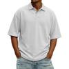Men's Summer Short Sleeve Lapel Shirt Men's Casual Fashion Shirt