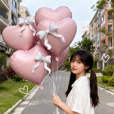 Creative Butterfly Heart Aluminum Film Balloons Birthday Party Balloons Baby Shower Supplies Wedding Valentine'S Day Decorations