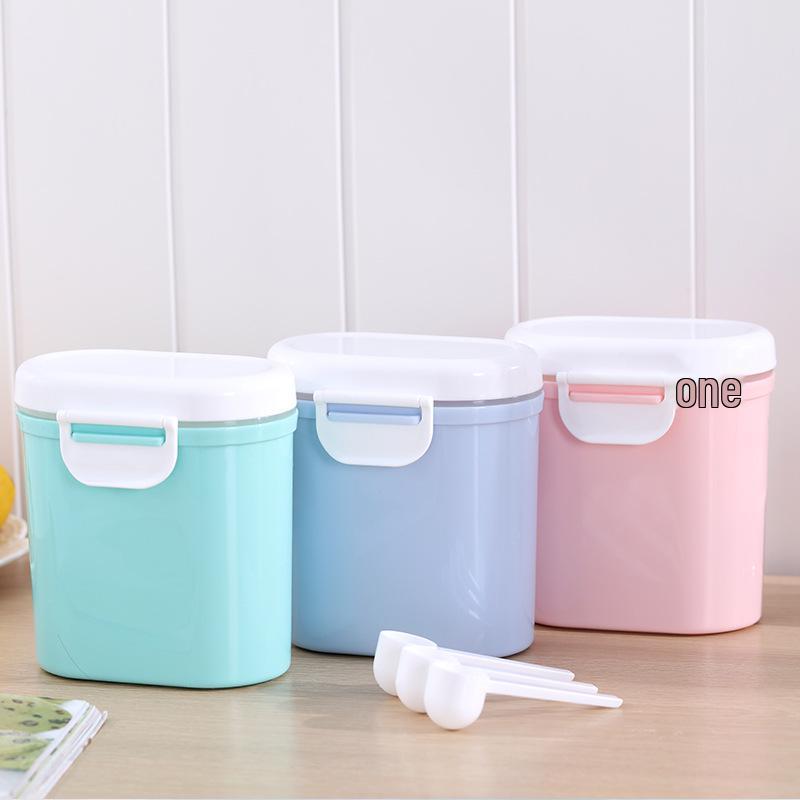 Portable Large-Capacity Sealed Milk Powder Storage Box for Infants and Toddlers