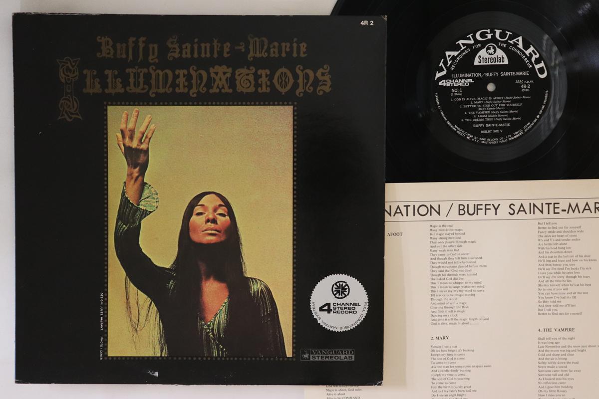 

LP Record BUFFY SAINTEMARIE Illuminations 4R2 VANGUARD 1971 Japan Rock Used