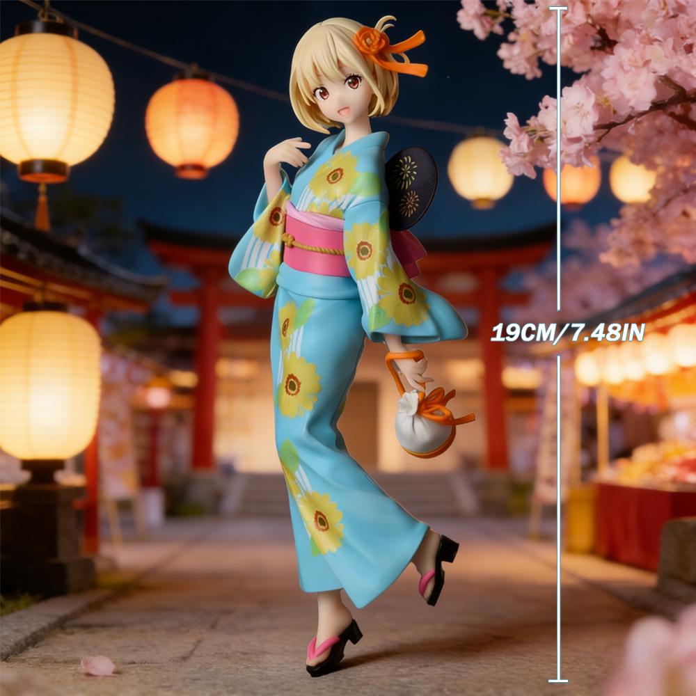 1pc Japanese-style Yukata Girl Figure, Atmospheric Decorative Collectible Ornament, Essential Gift for Festivals and Birthdays.