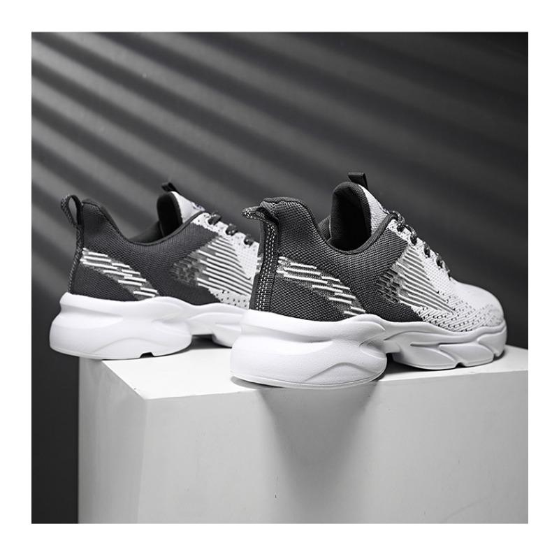 Men's Shoes, Outdoor Sports Shoes, Thick Soled, Height Increasing Casual Shoes, Men's Breathable Mesh Shoes