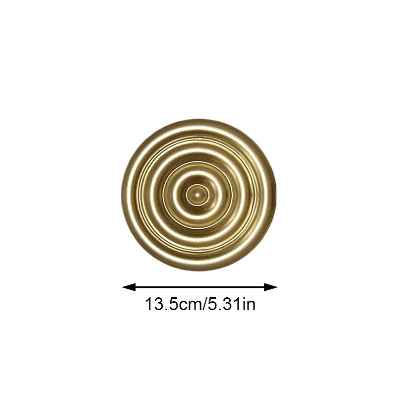 Home Decor Round Wall Pendants Round Golden Wall Hanging Metal Irregular Wall Disc Wall Decoration