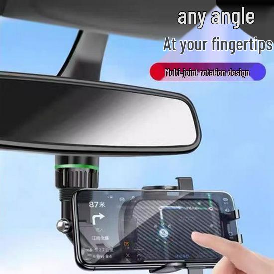 2026 Multi-Purpose Phone Holder: Car, Desktop, and Rearview Mirror Mount