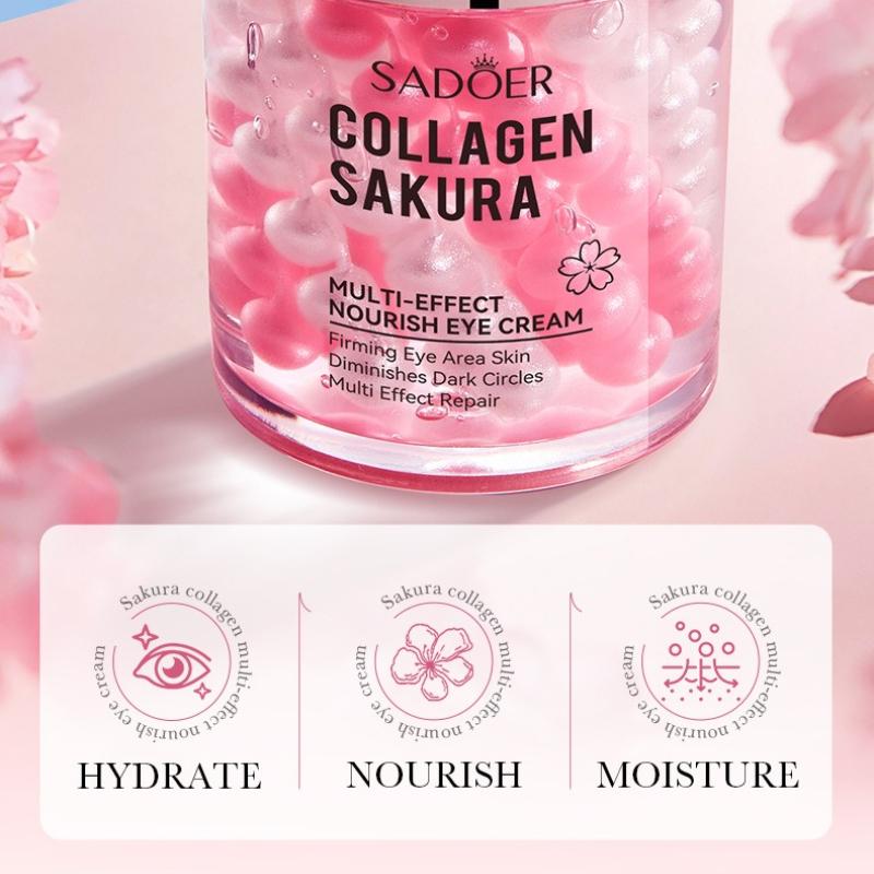 Sakura Collagen Eye Cream 60g SADOER Hydrating Nourishing Moisturizing Eye Cream