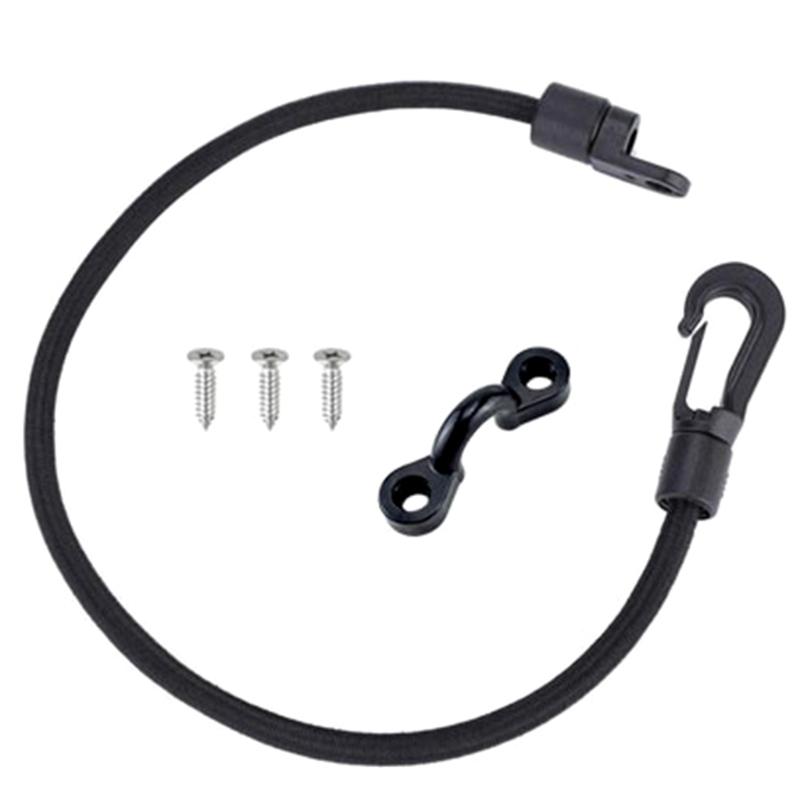 2x Rod Straps Holder Deck Mount Connector for w/ Screws Rod Replacement Accessor