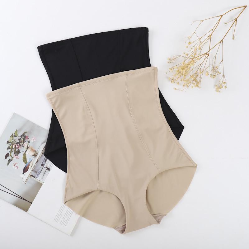 Xin Jia Seamless Butt-Lifting High-Waisted Body Shaping Pants for Women, Ice Silk Abdomen Control (56070#).