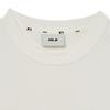 MLB Solid Color Pullover Crew Neck Short Sleeve T-Shirt Women Tops White 3AMTB0531-07IVS