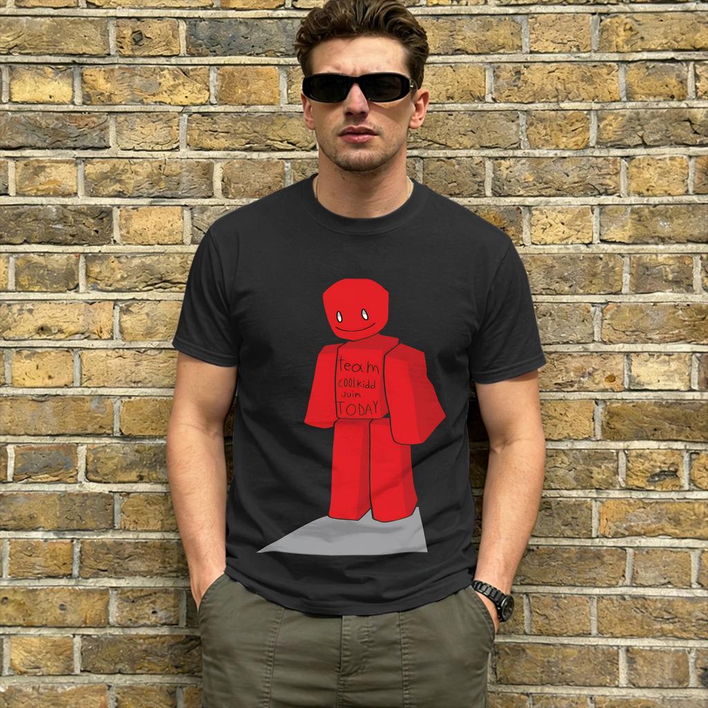 Team Coolkidd Join Today Tshirt Summer Forsakens Pure Cotton T Shirts For Unisexs Hip Hop Print Shortsleeve Streetwear Top Tees