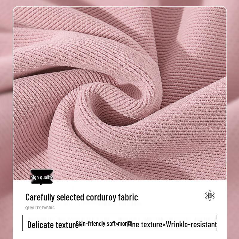 Baleno Damen Schmaler Cord Straight-Leg Hose