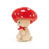 JELLYCAT Plant Series Mushroom Boy Robbie Cute Doll Plush Doll 16cm Tall