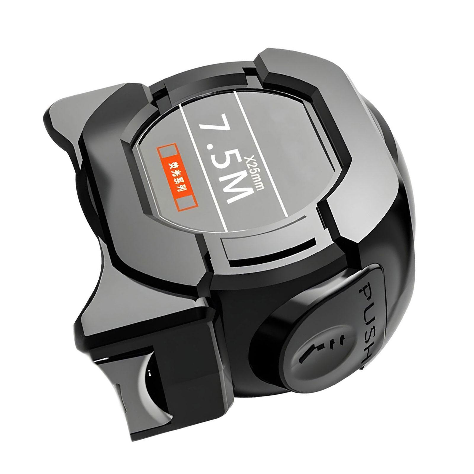 

5/7,5/10 м Выдвижная рулетка из углеродистой стали, ударопрочная, измерительные линейки, ручная фиксация, измерительная лента, точные измерения 75