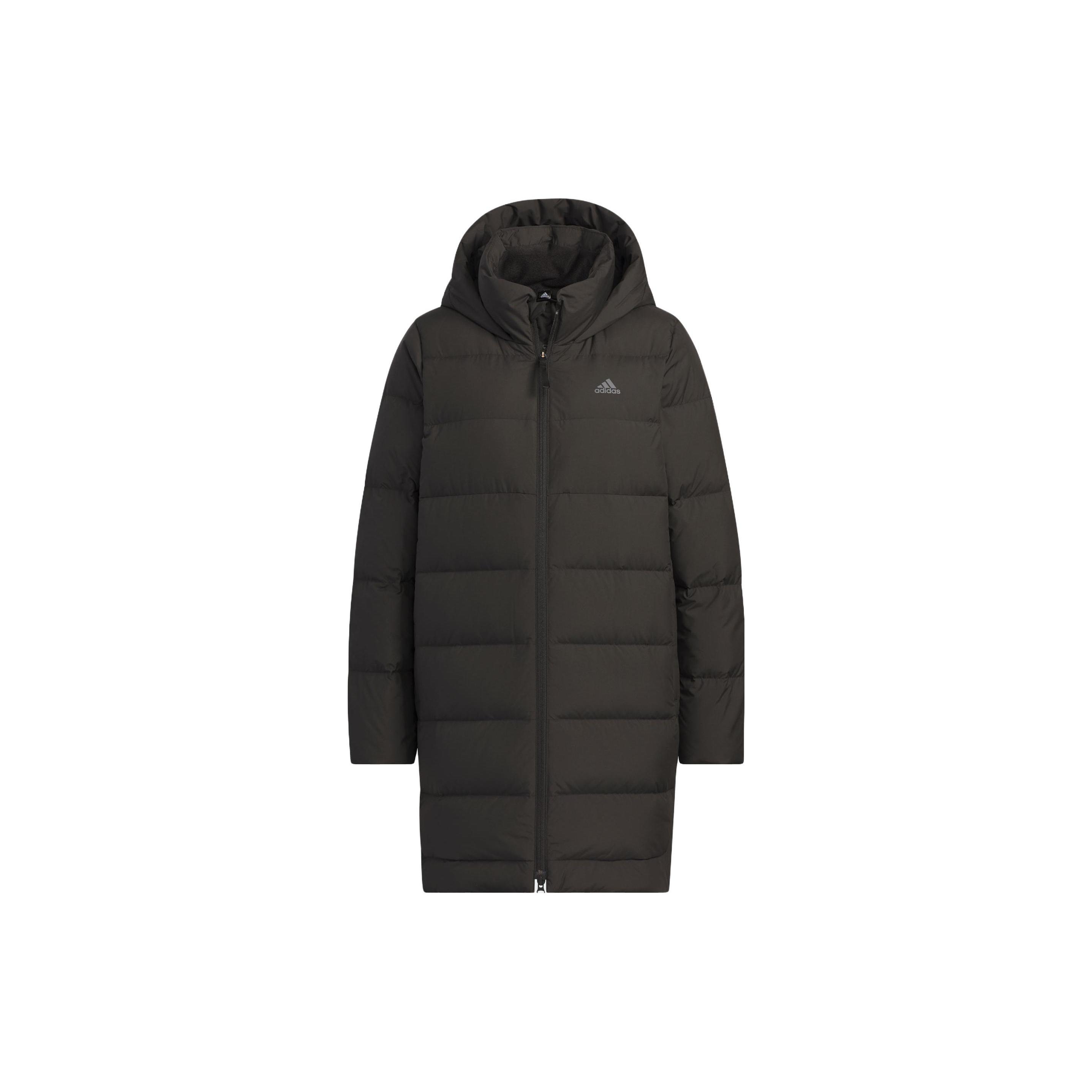 (WMNS) adidas Mid Length Down Jacket Black Women s IL8938 S