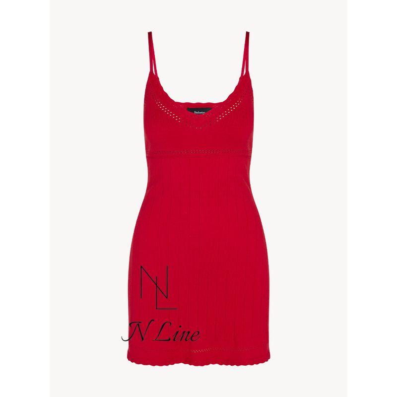 

Мода Прямая Покупка Реализацияпар Французское Вязание Вырез Слинг Чистое Желание Мини-юбка Платье Red M