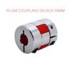 Plum Shaft Coupling Flexible Plum Coupling Encoder 8mm x 10mm Flexible Plum Shaft Coupling CNC Stepper Motor Encoder Coupler