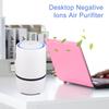 Desktop Air Cleaner Air Purifier with HEPA & Carbon Filter 25dB Low Noise USB Power Household Effective Purification