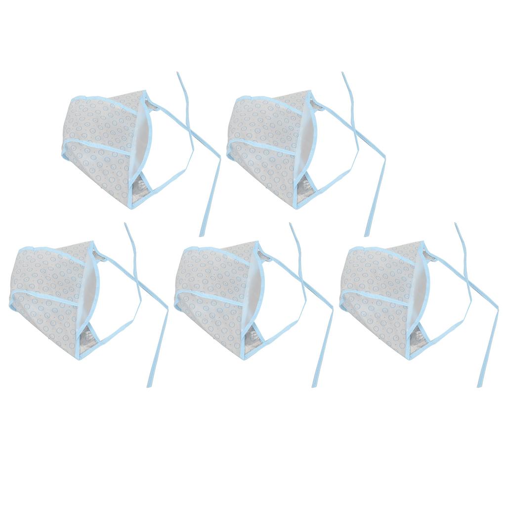 5PCS Hair Highlighting Cap Disposable Coloring Hairdressing Frosting Dye Hat with Plastic Hook for Hair Salon