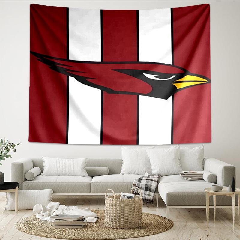 Cardinals Team Spirit Tapestry Hanging for Bedroom,Livingroom, Playroom,Decor Art Room Wall Tapestry Holiday and Birthday Gifts