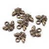 Pack of 40 Handmade Craft Pendants Bees Shaped Jewelry Making Supplies Ornament