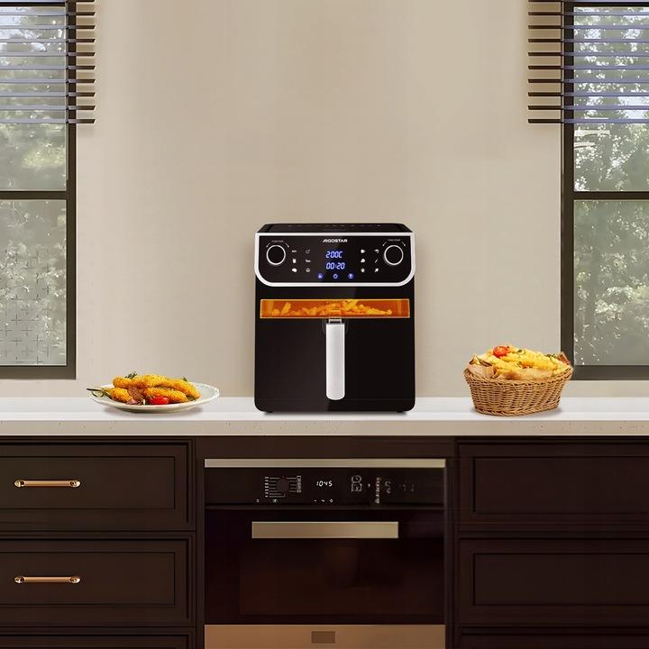Frytkownica Beztłuszczowa 8L 1700W Frytownica Airfryer Xxl Aigostar Joy
