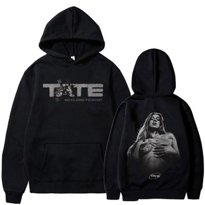 Tate McRae Zo Dichtbij Wat 2025 Album Merchandise Hoodies Heren Dames Kleding Esthetisch Lange Mouw Sweatshirts Oversized Truien