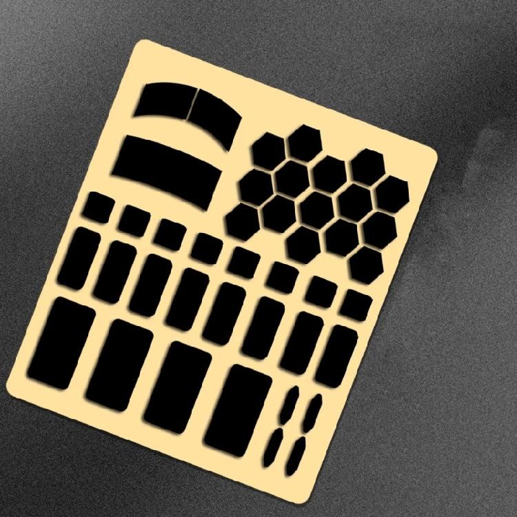 Silicone Keyboards and Mouse Grip Stickers Anti Slip Pads for Sweat Prevention and Improved Grip During Work or Gaming