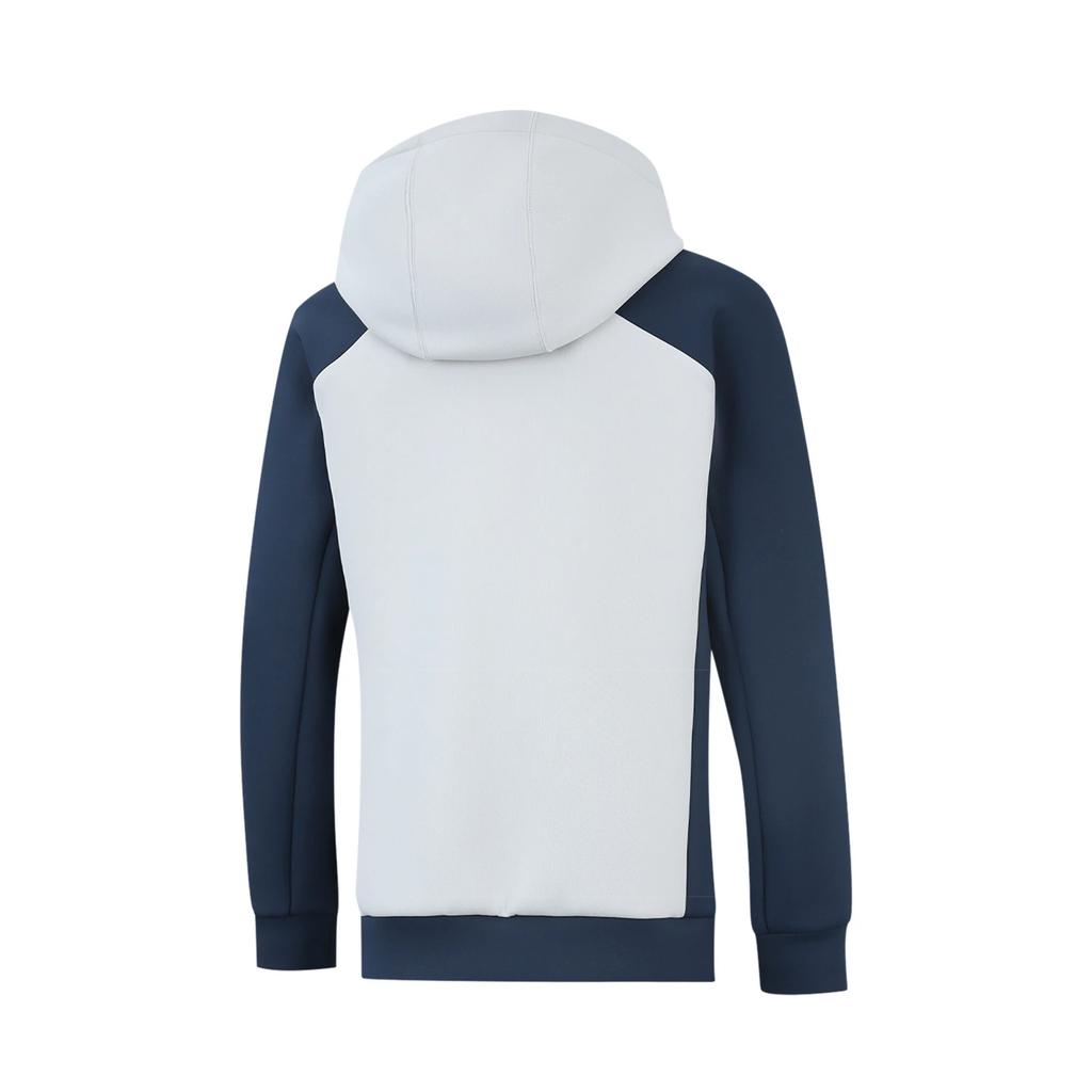 Li Ning Group Purchase Series Hooded Simple Color Block Fashion Raglan Long Sleeve Sweatshirt Women sweatshirt AWDV778-6