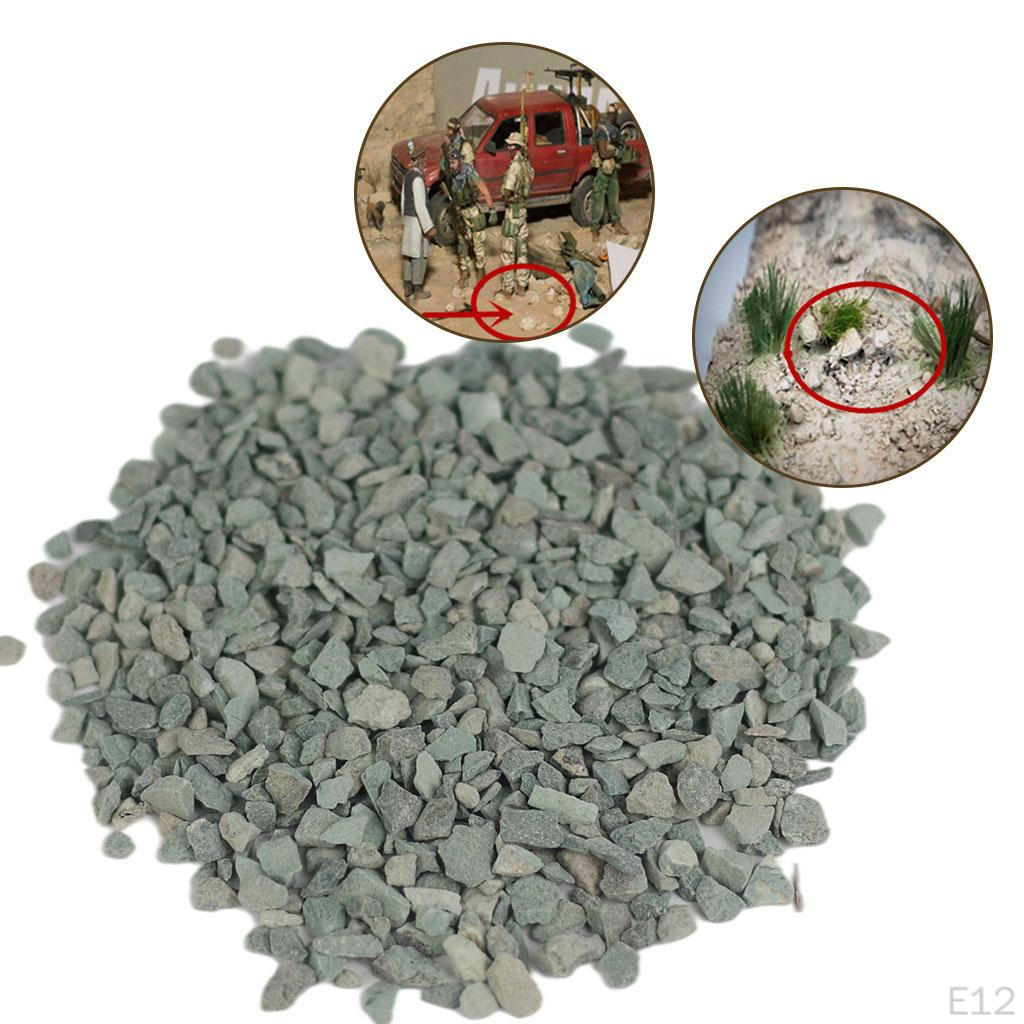 Table Set Irregular Miniature Rock for Garden Decoration