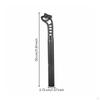 Hollow Aluminum Seat Post Aerodynamic 27.2 Mm Lightweight Bike Seatpost for Mountain