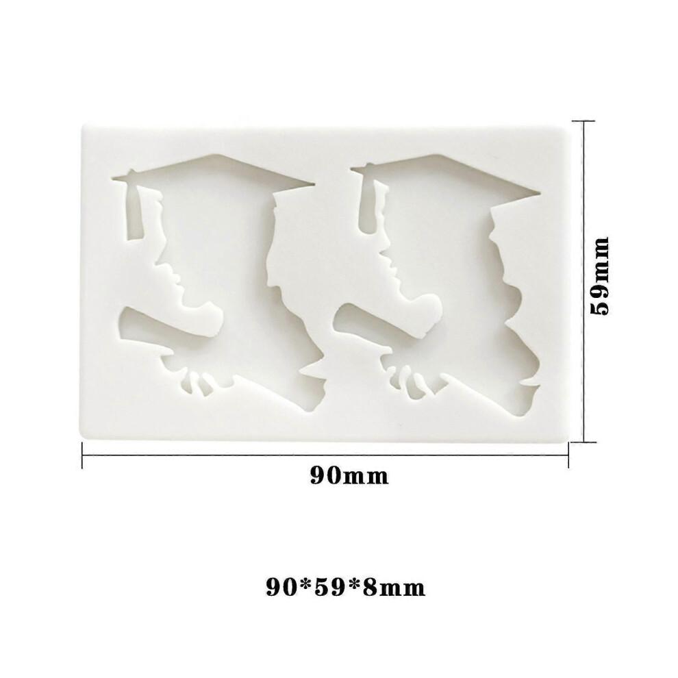 Graduation Silicone Mould Kitchen Baking Mould Chocolate Candy Silicone Mould