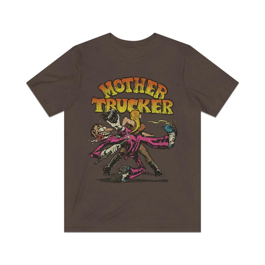 

Mother Trucker 1971 Vintage Men s T shirt M