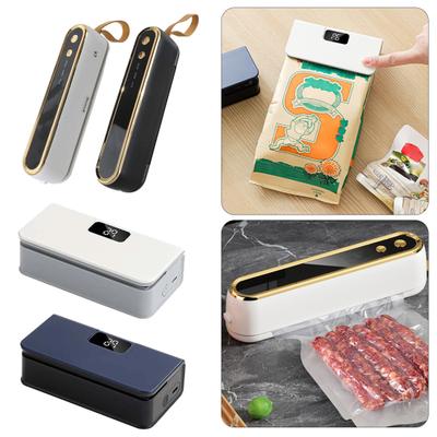 Przenośna zgrzewarka próżniowa, Usb zgrzewarka do torebek spożywczych z obcinarką i magnetycznym dnem, Szybka zgrzewarka do przekąsek Sous Vide