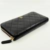 Used CHANEL Matelasse Long Wallet Caviar Skin