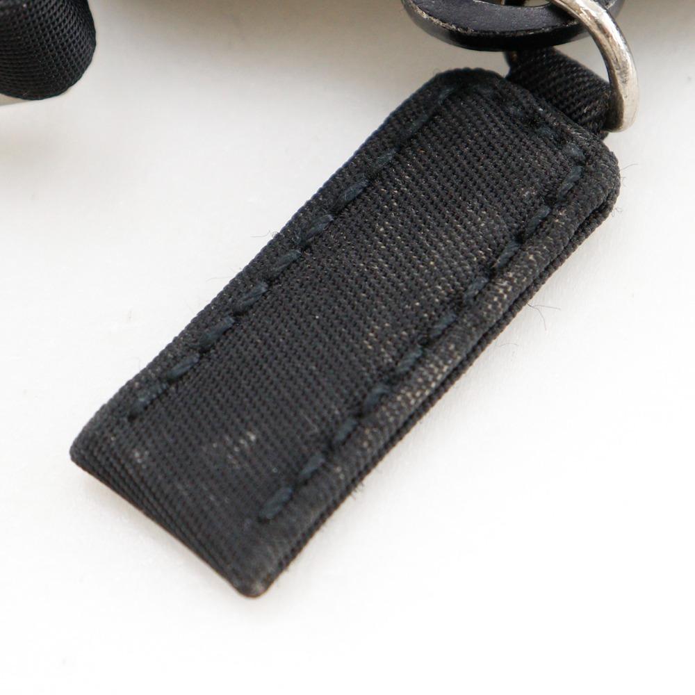 PRADA Accessory pouch Pouch Handbag black Nylon Women Used