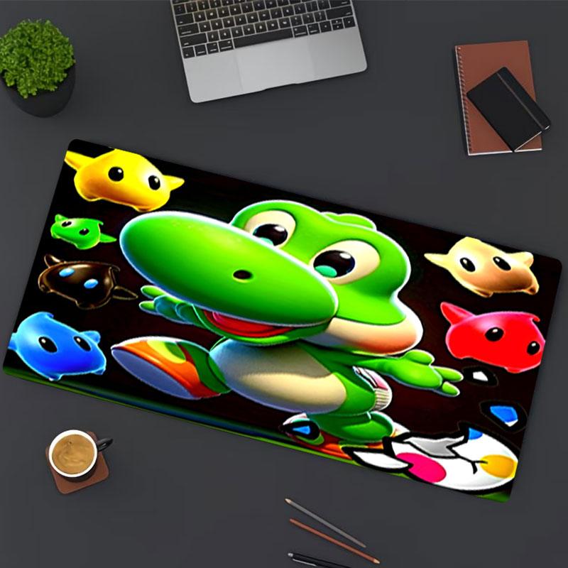 Yoshi Print Mouse Pad, for Keyboard Pad Laptop PC Mat for Office Home Use, Desk Decor, Perfect Birthday Gift for Gamers