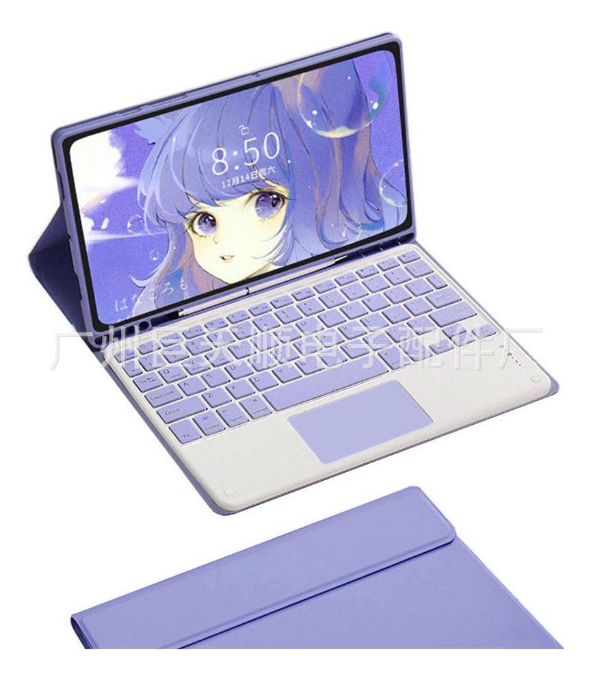 iPad 11 Touch Bluetooth Keyboard Case A16: Magnetic Detachable Shell for 10.9-Inch Tablet