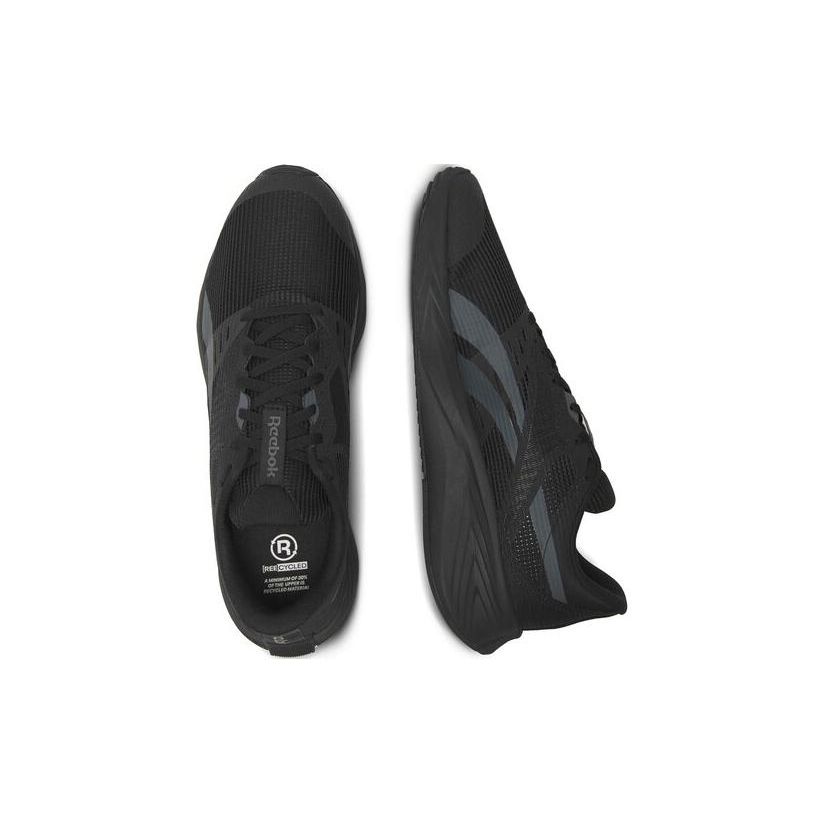 Reebok Energen Tech Plus Fashion Comfortable Lace-Up Fabric Breathable Low-Top Running Shoes Unisex Sneaker Black 100202479