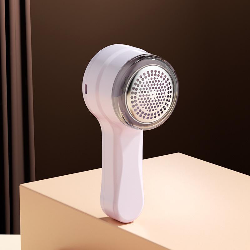 1 Set Electric Lint Remover USB Rechargeable LED Display Portable Fabric Shaver for Home Clothes Pill Fuzz Removal