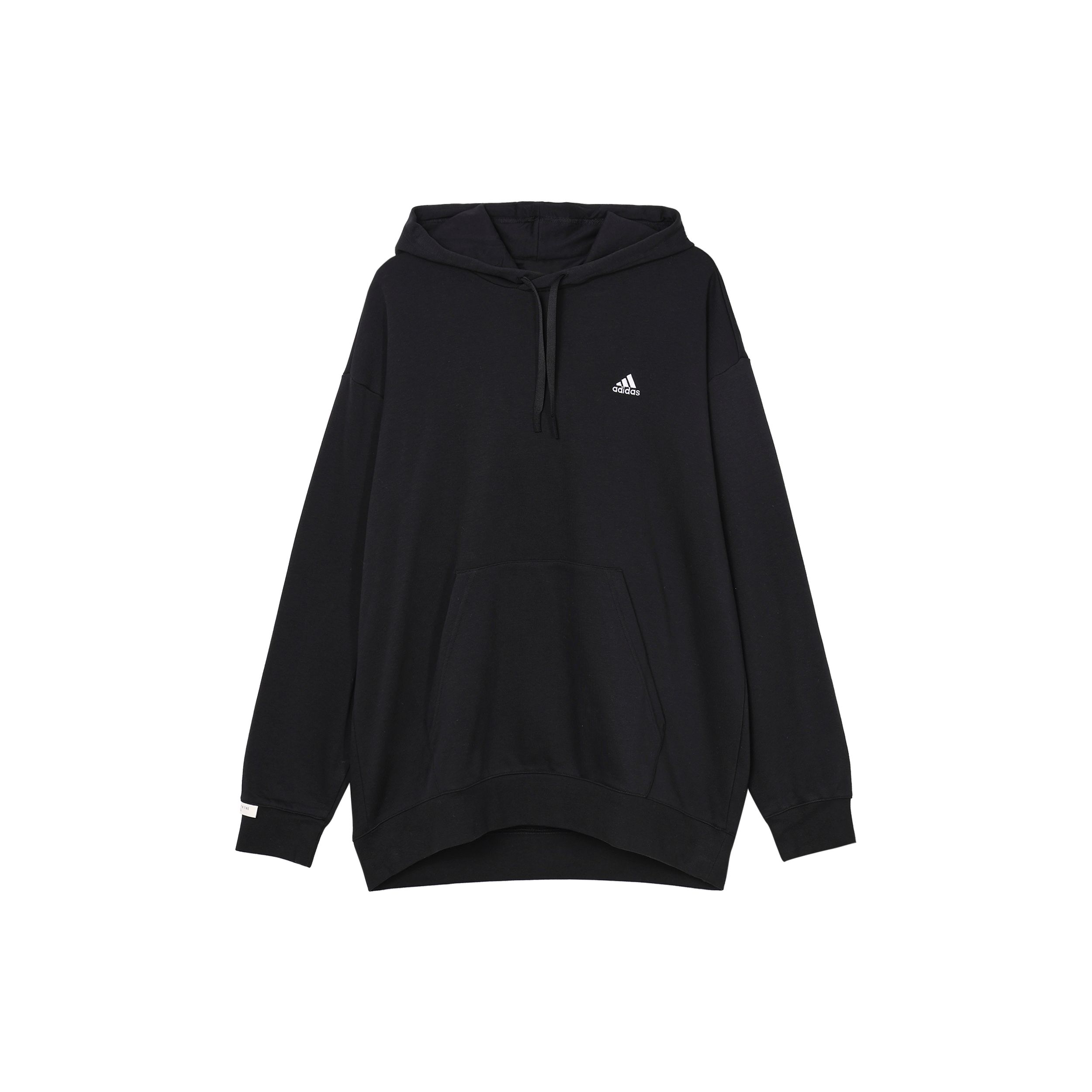 Adidas LABEL Unisex Hooded Sweatshirt Black IV7600 XXS