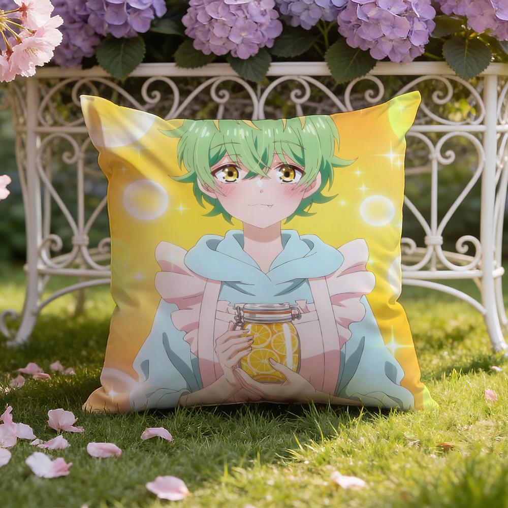M-Mikadono Sanshimai wa Angai, Choroi Cushion Cover Home & Car Dual-Scene Pillow Cover: Reversible for Premium Comfort